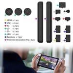 Jacks Mesh Filter Dust Cover Console Dust Plug For Nintendo Switch OLED