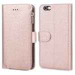iPhone SE 2020 - Genomtänkt Plånboksfodral Roséguld