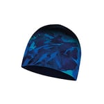 Buff Boys' Junior High Mountain Jnr Microfiber Polar Hat, Blue, One Size UK