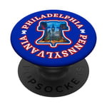 Philadelphia City of Brotherly Love Park Philly Liberty Bell PopSockets PopGrip Interchangeable