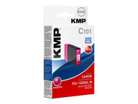 KMP C101 - Magenta - compatible - cartouche d'encre (alternative pour : Canon PGI-1500XL M) - pour Canon MAXIFY MB2050, MB2150, MB2155, MB2350, MB2750, MB2755