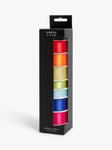 John Lewis Rainbow Time Capsule Gift Ribbon, 7x 2m, Multi