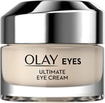 Olay Ultimate Eye Cream for Dark Circles and Puffy Eyes with Niacinamide, Visibl