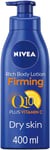 NIVEA Q10 Firming Rich Body Lotion Vitamin C 400Ml Moisturiser for Firmer Skin 