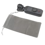 Linghuang Sacs de Rangement en Flanelle Housse de Transport avec Cordon de Serrage pour DJI Osmo Pocket/Osmo Pocket 2/ FIMI Plam/FIMI Plam 2 Caméra PTZ Portable (Gris)