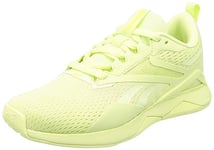 Reebok Women's Nanoflex Tr 2 Sneaker, Citrus Glow/Citrus Glow/Laser Lime F23, 8.5 UK