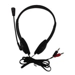 Brussel Wired Over Ear Headphones with Microphone Foldable Headsets Wired Stereo Headset for 3.5mm PC Computer Laptop Random