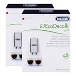 Delonghi EcoDecalk Mini Coffee Machine Maker Cleaner Descaler 4 x 100ml Sachets