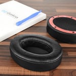 Geekria Sheepskin Replacement Ear Pads for Beats Studio 3 Headphones (Black)