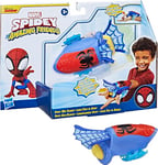 Hasbro Spidey and His Amazing Friends Marvel Spidey Web Slinger, Wrist-Mounted Toy, Fabric Web Extends and Retracts, Children Aged 3 and Up