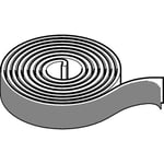 Geberit Silent Insulation tejprulle 3,6 meter