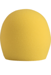 Shure windscreen for 58-type yellow - Vindhette for SM58/Beta58, gul