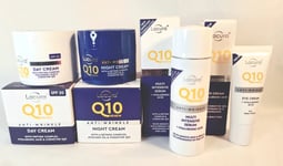 Lacura Q10 Anti Wrinkle Day & Night Face Creams, Serum + Eye Cream Renew 4 Pack