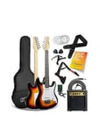 3Rd Avenue 3/4 Size Electric Guitar Ultimate Kit With 10W Amp - 6 Months Free Lessons - Sunburst