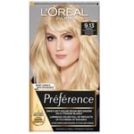 L'Oreal Paris Preference hårfärg 9.13 Baikal (P1)