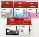 Canon PGI-72 PBK/GY/PM/PC/CO Original Multipack Ink Cartridges 6403B007
