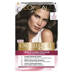 L'Oreal Excellence Creme Triple Care Colour 3 Natural Darkest Brown