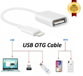 High-Speed USB 3.0 to 8 Pin Male Camera OTG Adapter Cable for iPad Air & iPhone