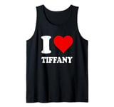 Red Heart I Love Tiffany Tank Top