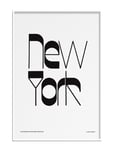 New York Home Decoration Posters & Frames Posters Black & White Multi/patterned Olle Eksell