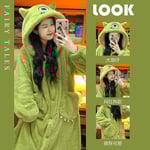 2024-2022 Vinter Kawaii Sanrio Pyjamas Animation Kuromi Cinnamoroll My Melody Handduk Plysch Varma Och Bekväma Pyjamabyxor Set L 163-168CM 3