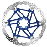 Hope Floating Rotor - Blue / 160mm 6 Bolt