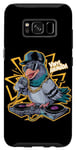 Galaxy S8 Hip Hop Pigeon DJ With Cool Sunglasses and Headphones Case