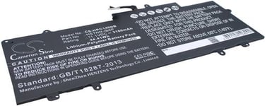 Kompatibelt med Hp Chromebook 14-x054sa, 11.1V, 3100 mAh