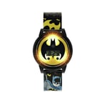 DC Comics Batman Kid's Light Up Spinning Dial Strap Watch