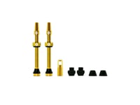 Muc-Off Tubeless Valve Kit 60mm Guld Gul