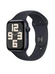 Apple Watch Se (Gps, 2023) 44Mm Midnight Aluminium Case With Midnight Sport Band