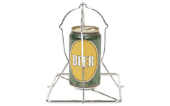 Big Green Egg - Beer Can Chicken Roaster