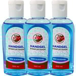 3-pack Återfuktande Handsprit/Handgel Med Alkohol 100ml