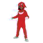 Disguise Sonic maskeraddräkt - Knuckles (104 cm)