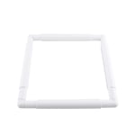 Yosoo Health Gear Embroidery Clip Frame, Q Snap Cross Stitch Frame, Plastic Square Sewing Hoop for Embroidery, Hand Quilting, Needlepoint, Silk-Painting, DIY Craft Sewing Tools(27.9 * 27.9cm)