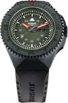 Traser H3 Watch P69 Black Stealth Green Rubber