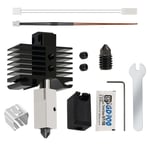 Hotend Kit For Bambu Lab X1 P1P X1C 500°C Upgraded Plated Copper Heater Block 3D