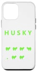 Coque pour iPhone 12 mini Chien husky | tours d'husky tenaces