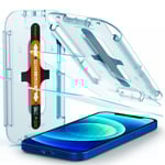 Spigen iPhone 12/12 Pro 2-PACK Skärmskydd GLAS.tR "Ez Fit"