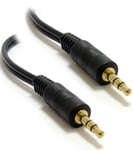 5m Headphone Cable AUX Lead Audio 3.5mm Jack Stereo PC Car Male to Male Lot