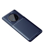 CruzerLite Huawei Mate 40 Pro Case, Carbon Fiber Texture Design Cover Anti-Scratch Shock Absorption Case for Huawei Mate 40 Pro (2020) (Carbon Blue)