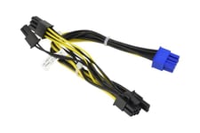 Supermicro - strømkabel - 8 pin intern strøm til 8 pin PCIe-strøm (6+2) - 20 cm
