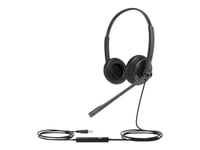 Yealink UH34 Headset Kabel Huvudband Kontor/callcenter Svart