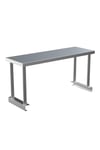 Stainless Steel Catering Table Top Bench Over Shelf Kitchen Worktop Commercial