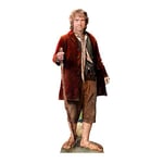 STAR CUTOUTS SC666 Bilbo Baggins l Lifesize Cardboard Cutout l The Lord of The Rings Extended Trilogy Edition l Hobbit Merchandise l Gifts Figures