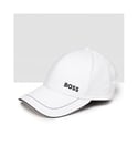 Boss Mens Accessories Hugo Athleisure Cap in White - One Size