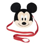 Skuldertaske 3D Mickey Mouse black (18,9 x 21 x 6 cm)