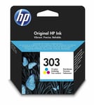 Original HP303 Tri-Color Ink Cartridge for HP Envy Photo 6200 7130 7832 Printers