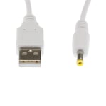 Kingfisher Technology - 90cm White USB Charger Charging Power Cable Lead Adaptor (22AWG) Compatible with Sony SRS-XB30 Bluetooth Speaker