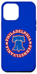 Coque pour iPhone 12 Pro Max Philadelphie Pennsylvanie Liberty Bell Patriotic Philly